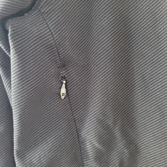 Lululemon After Asana Pullover Size 4 Telemark Print Black / Black Sweater - Picture 10 of 11